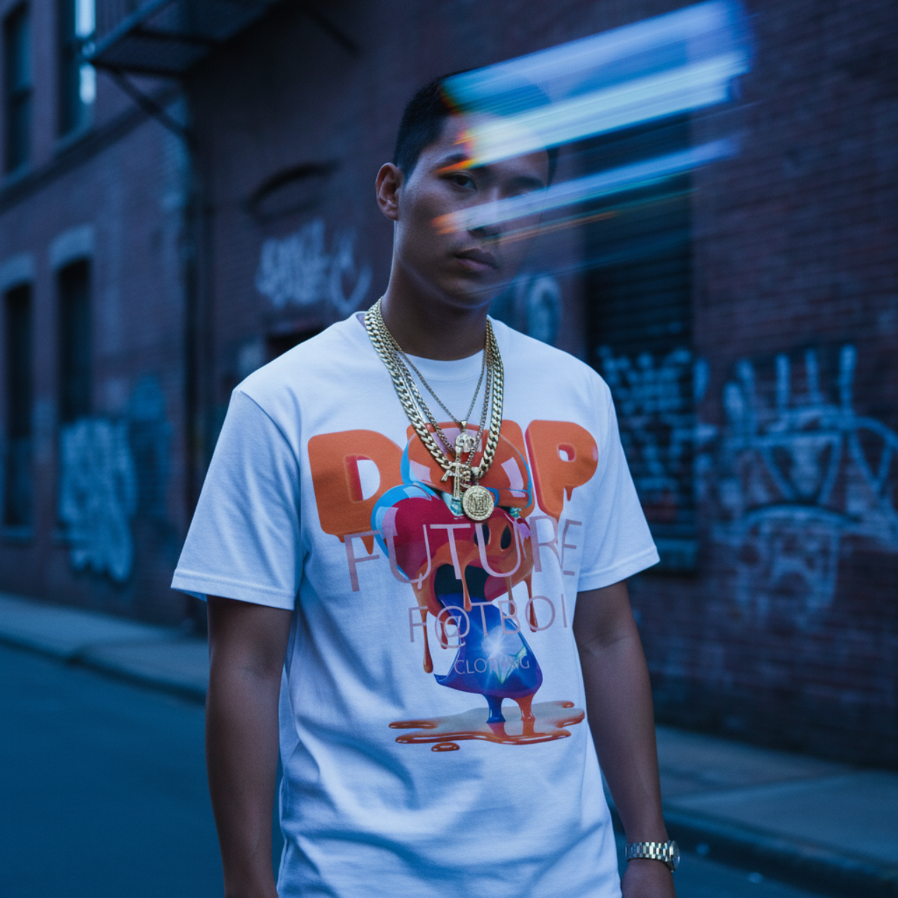 FUTURE F@TBOI CLOTHING HOG DRIP DESIGN - Trendy Streetwear T-Shirt for Creative Souls, Cool Graphic Tee for Urban Style, Perfect for Parties and Casual Outings, DRIP Design, [...]