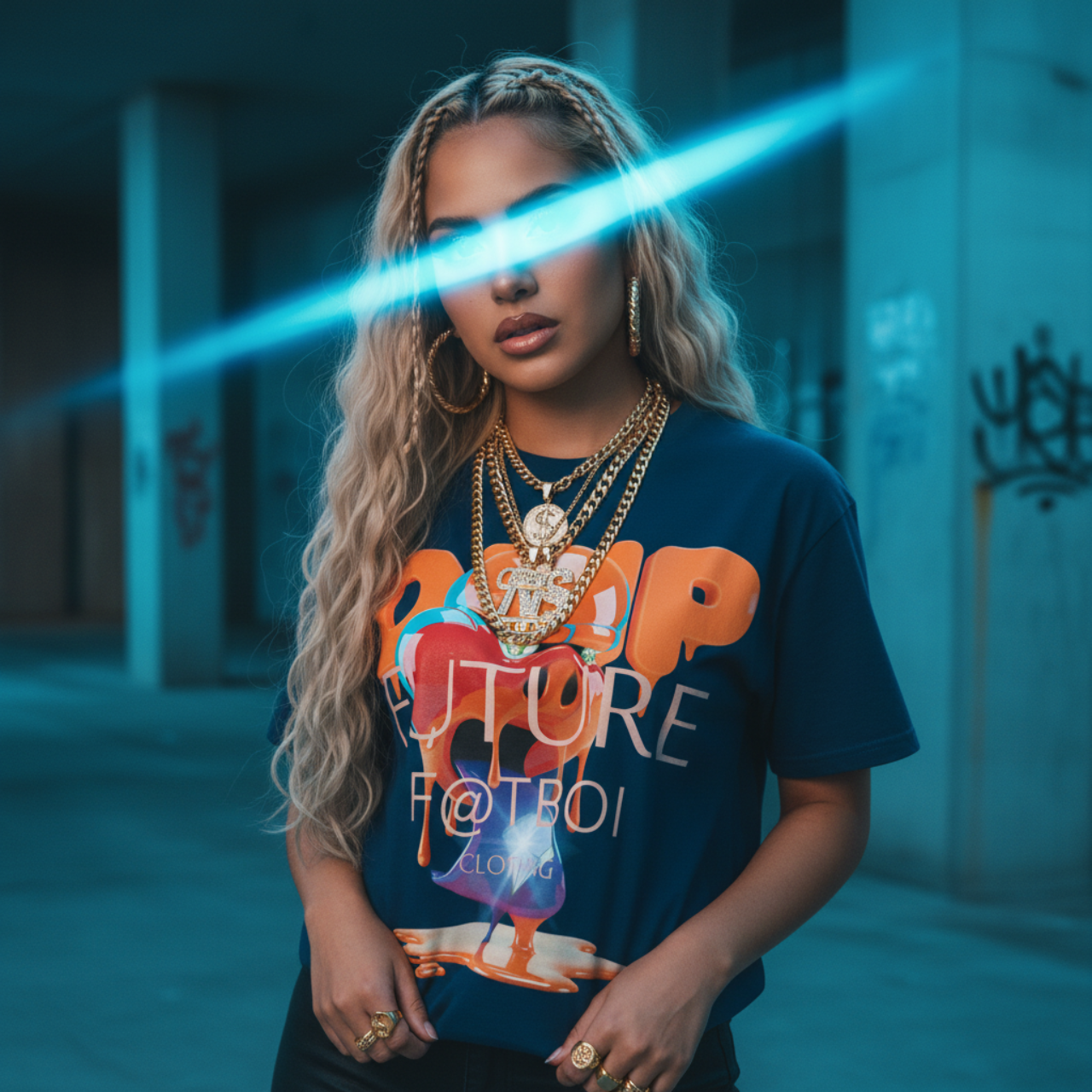 FUTURE F@TBOI CLOTHING HOG DRIP DESIGN - Trendy Streetwear T-Shirt for Creative Souls, Cool Graphic Tee for Urban Style, Perfect for Parties and Casual Outings, DRIP Design, [...]