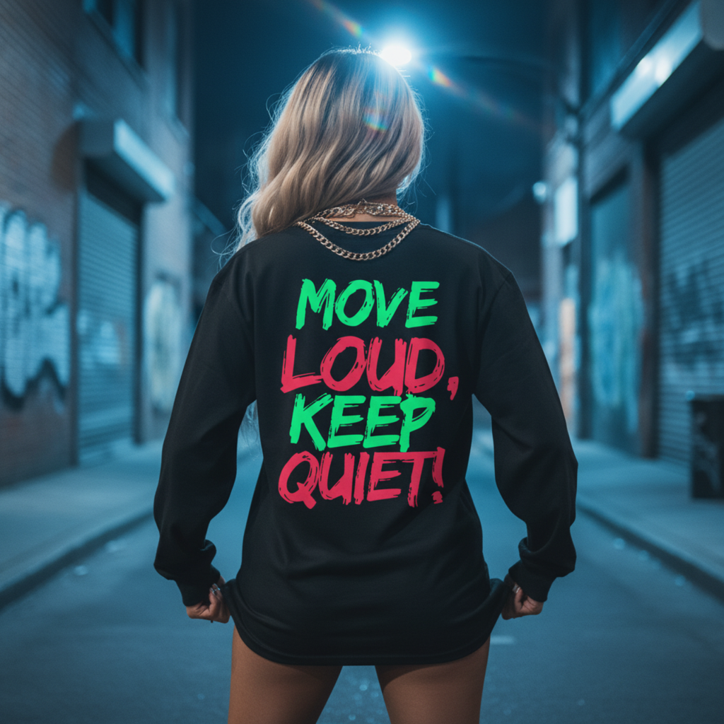 FUTURE F@TBOI Move Loud - Unisex Ultra Cotton Long Sleeve Tee