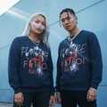 Future F@tboi Clothing Graphic Design Inspired Unisex Heavy Blend™ Crewneck Sweatshirt, Casual Wear, Streetwear, Gift for Him, Custom Sweatshirt, Fall Fashion