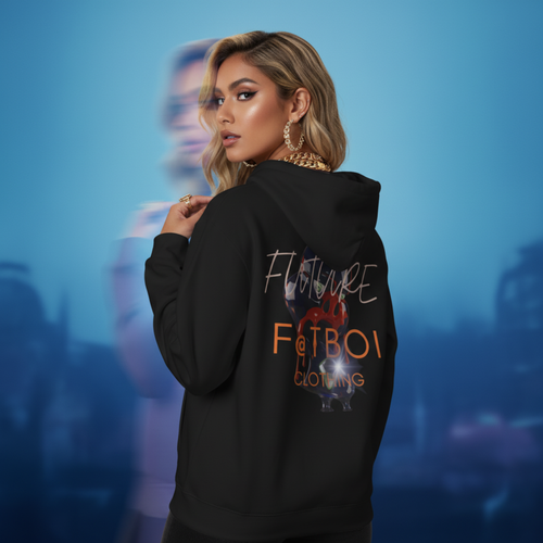 Future F@tboi clothing  Unisex Hoodie with Trendy Design, Streetwear, Casual Style, Gift for Him/Her, Perfect for Fall