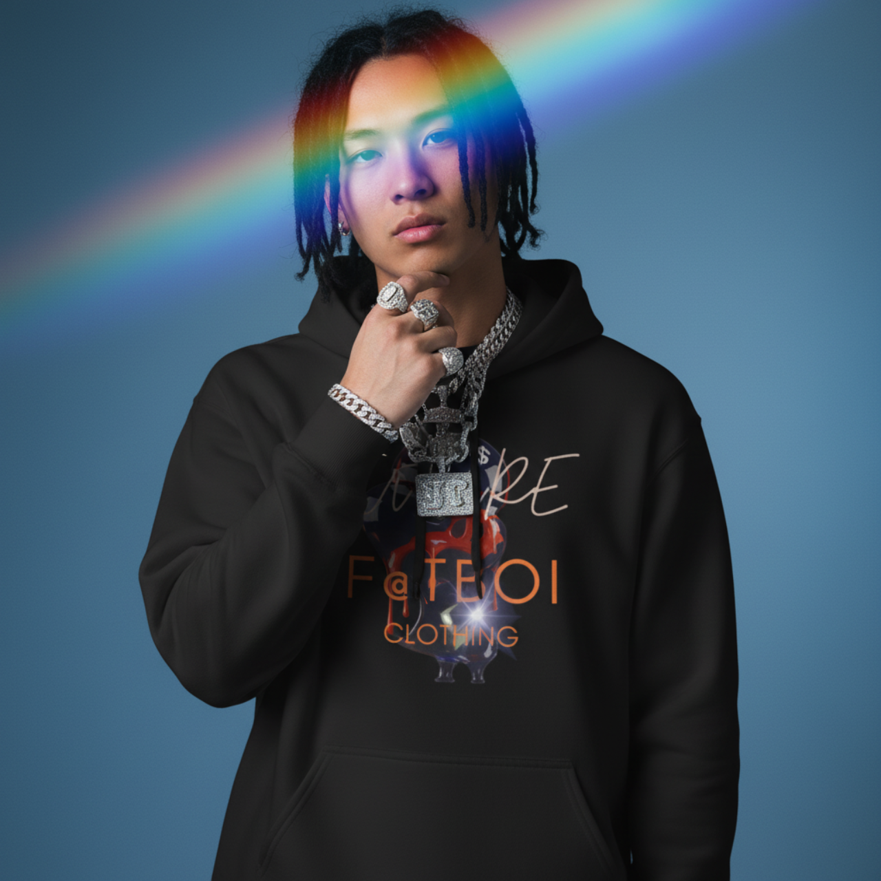 Future F@tboi clothing  Unisex Hoodie with Trendy Design, Streetwear, Casual Style, Gift for Him/Her, Perfect for Fall