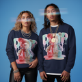 Future Fatboi Clothing Colorful Drippy Bear Crewneck Sweatshirt