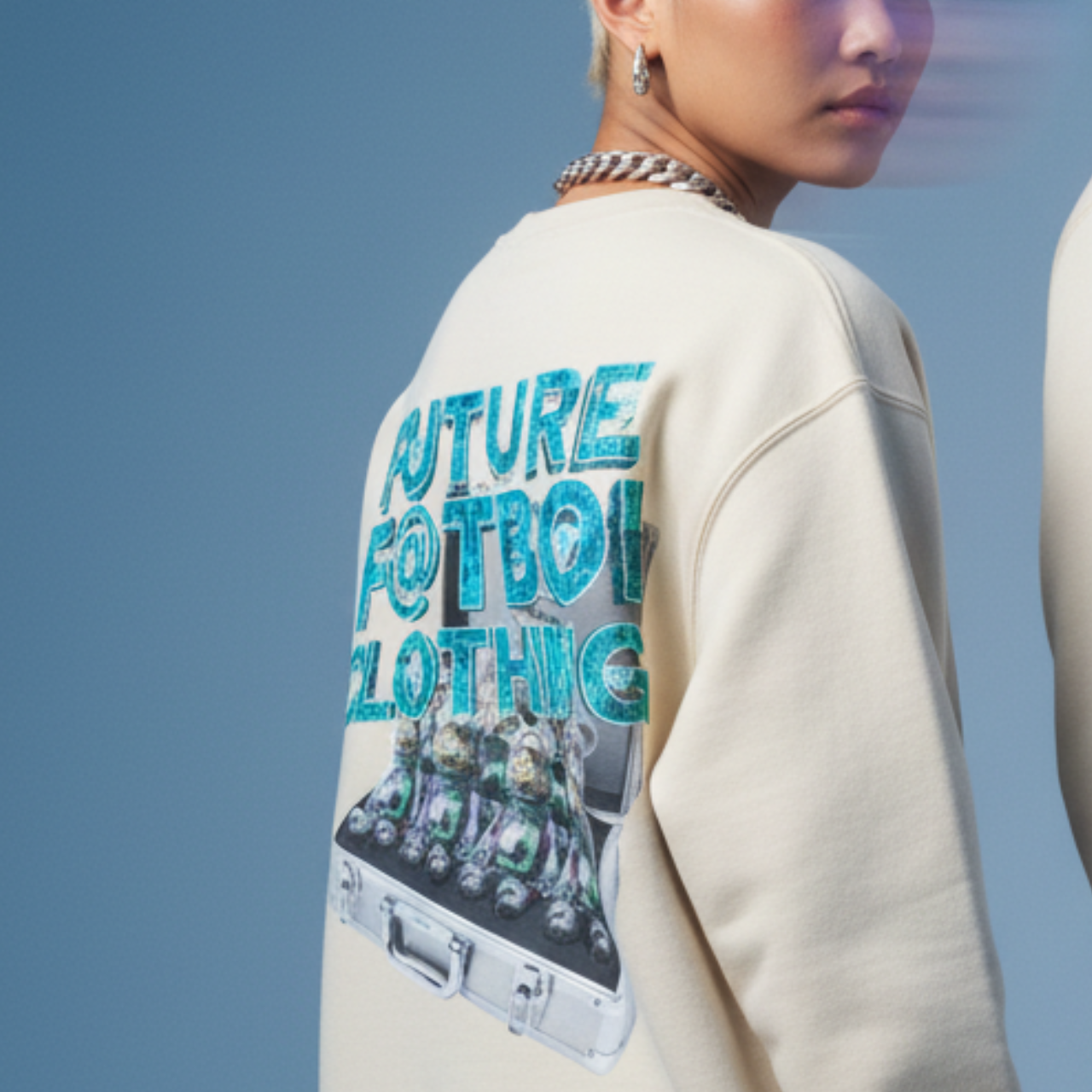 Future Fatboi Robo Bear Crewneck Sweatshirt