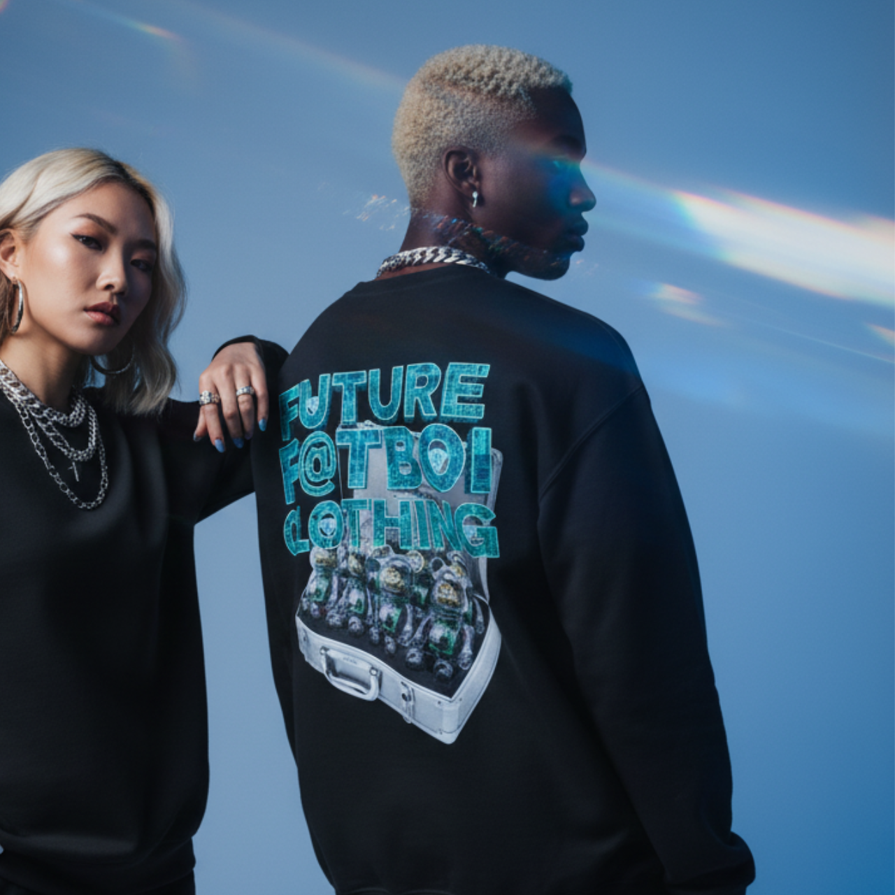 Future Fatboi Robo Bear Crewneck Sweatshirt