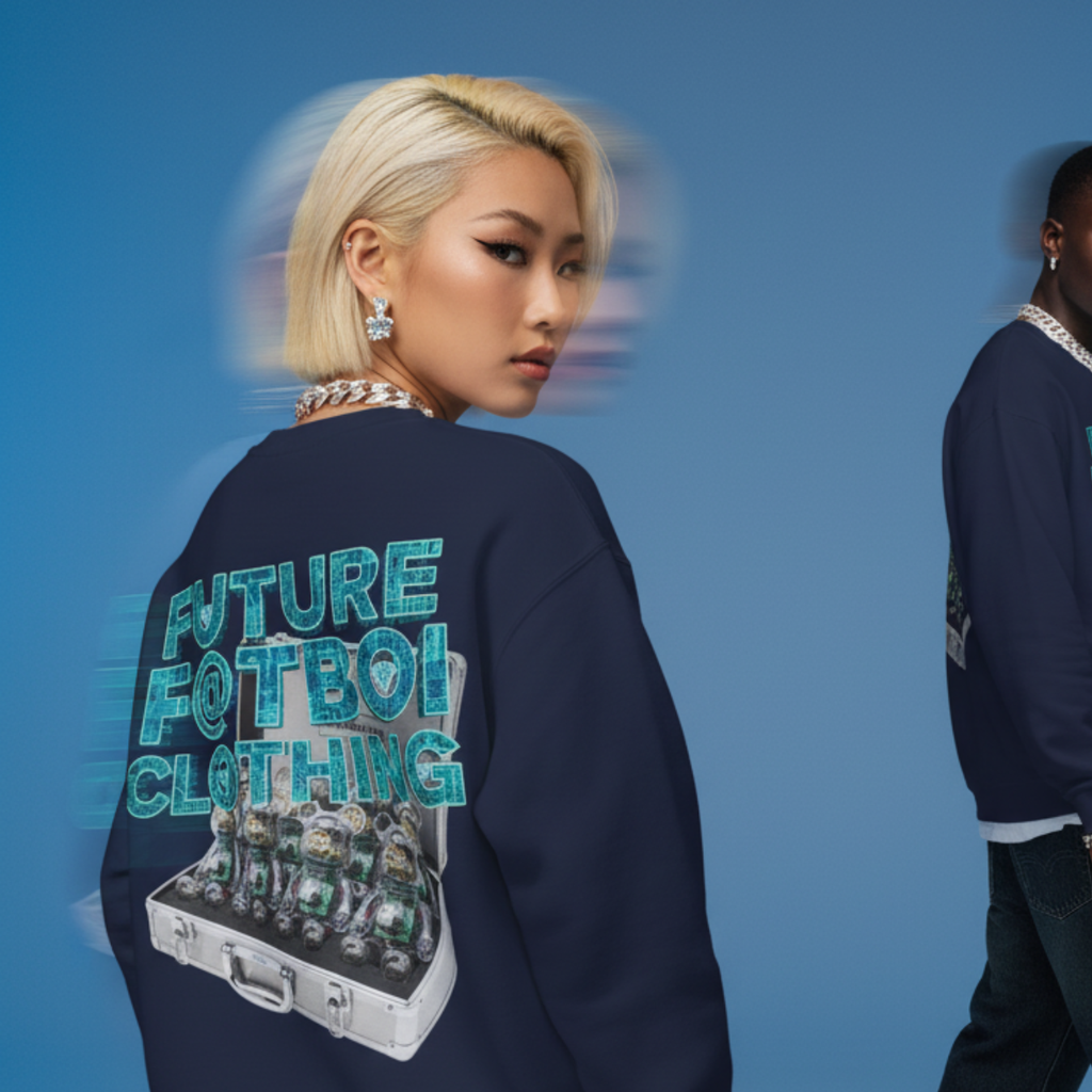 Future Fatboi Robo Bear Crewneck Sweatshirt