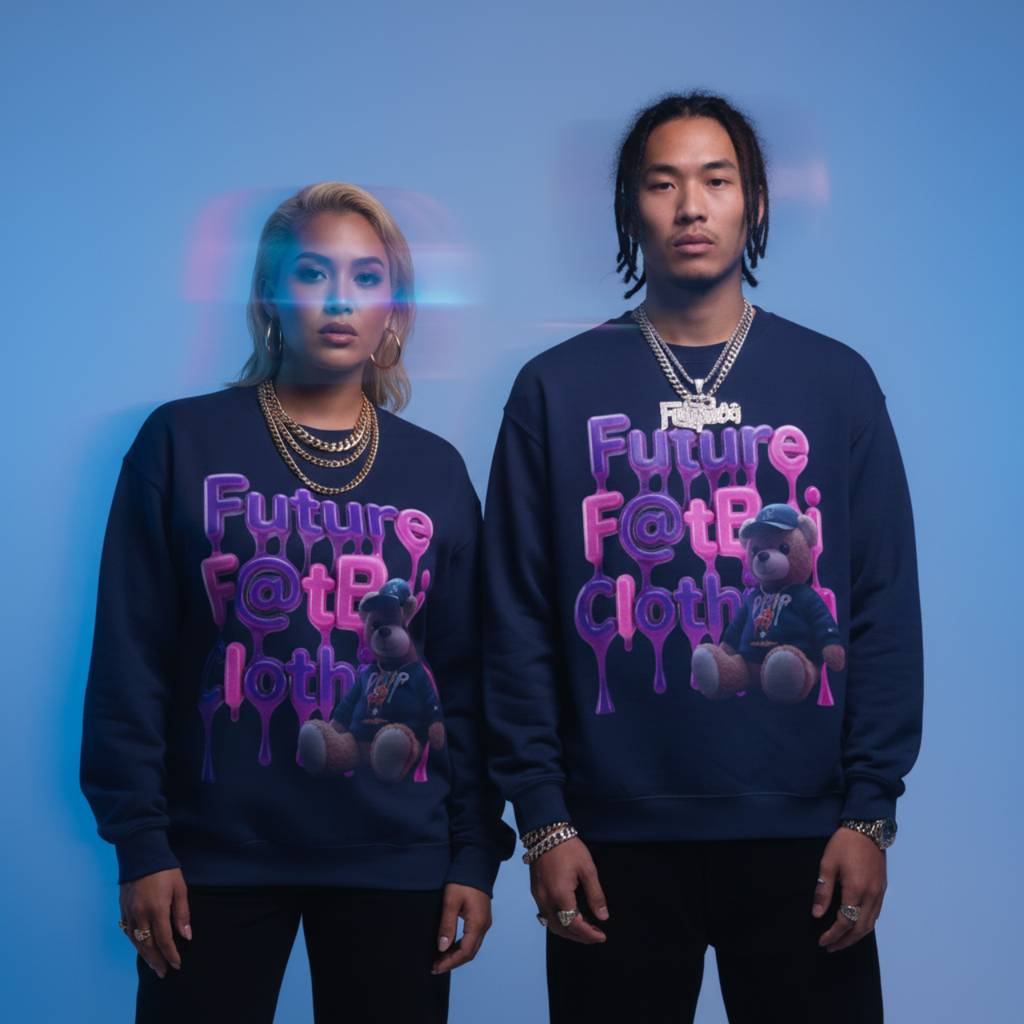 Future FatBoi  Graphic Sweatshirt, Cozy Unisex Crewneck, Future Fashion Statement, Streetwear, Casual Style, Gift for Him/Her