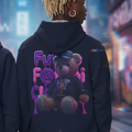 Future F@Boi Club Hoodie | Unisex Fleece Pullover | Cozy Streetwear | Gift for Bear Lovers, Trendy Fashion, Graphic Sweatshirt