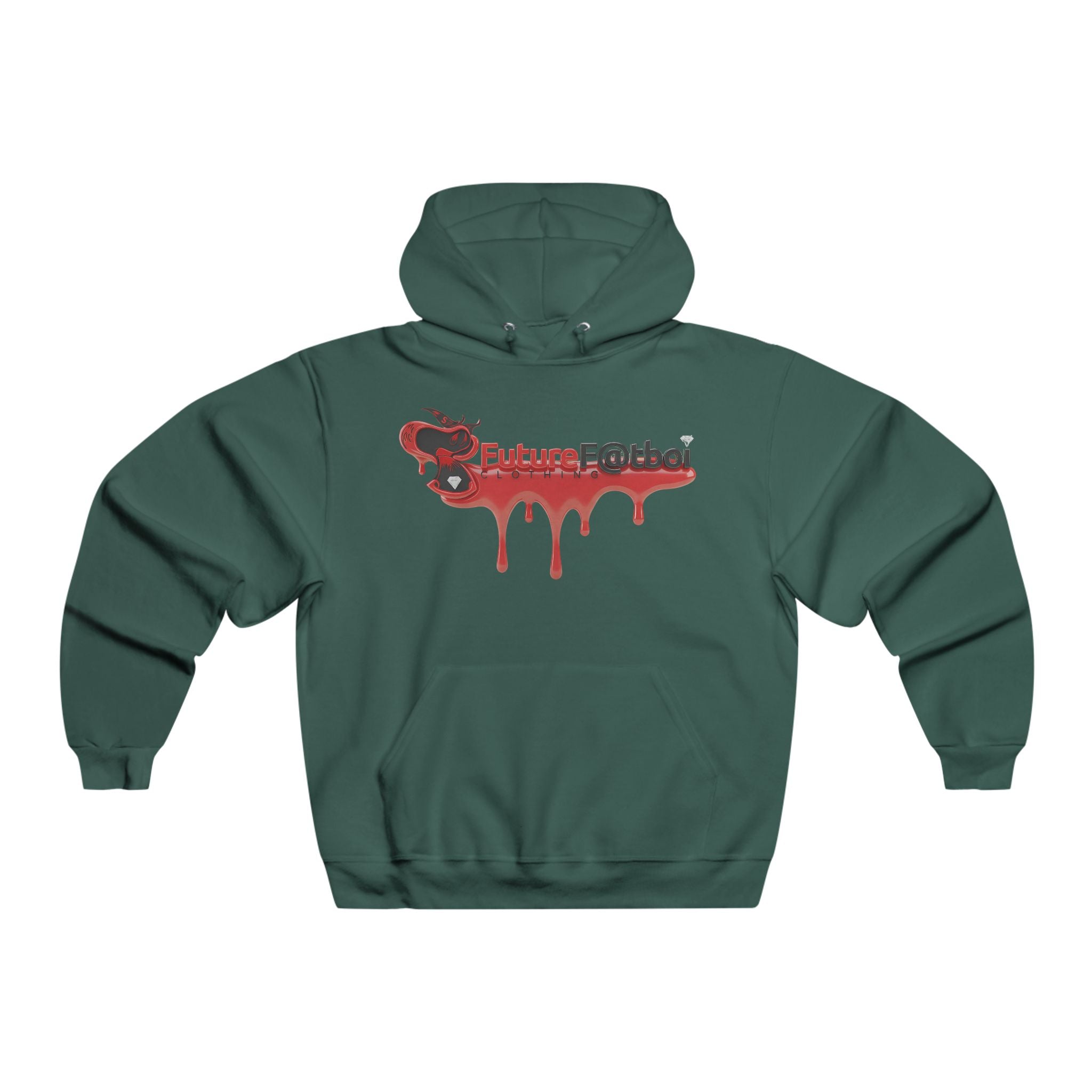 Hooded Sweatshirt - FUTURE FaTBOI Drip Logo Design