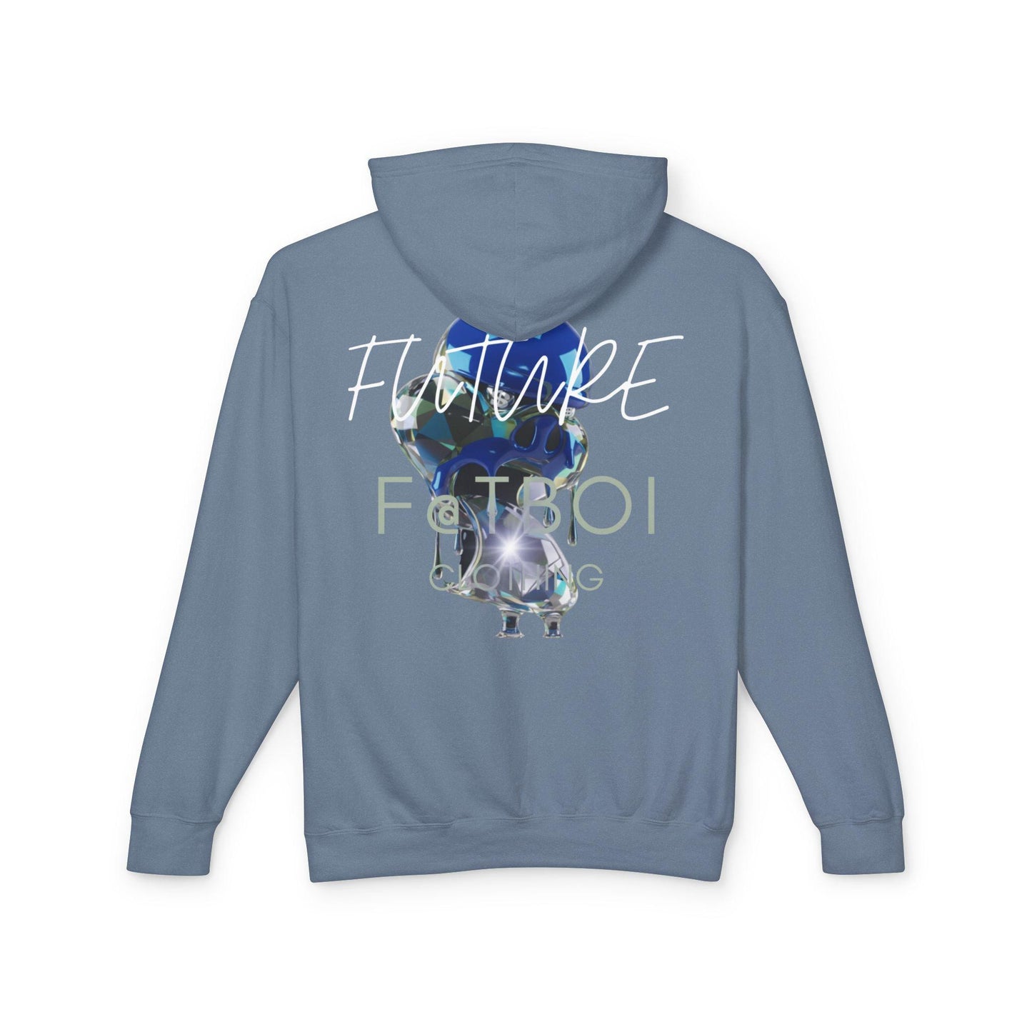 Future Fatboi Crystal Unisex Hoodie - Future of Fun Graphic Sweatshirt, Lightweight Casual Wear,  Gift for Travelers, Cozy [...]