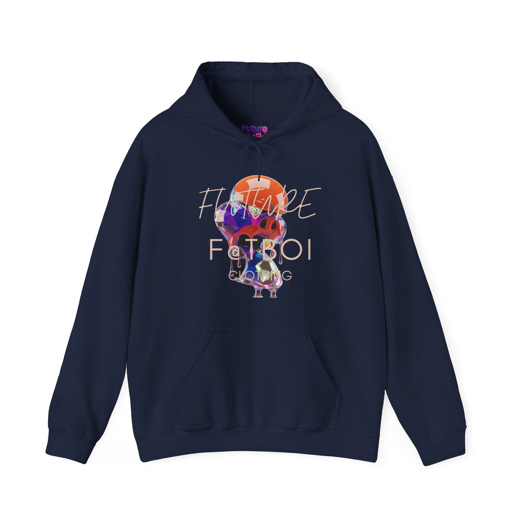FUTRE F@TBOI DIAMOND DRIP HOG - Vibe Hoodie, Unisex Heavy Blend Sweatshirt, Inspirational Gift, Trendy Layering Piece, Perfect for Holidays, Cozy Wear