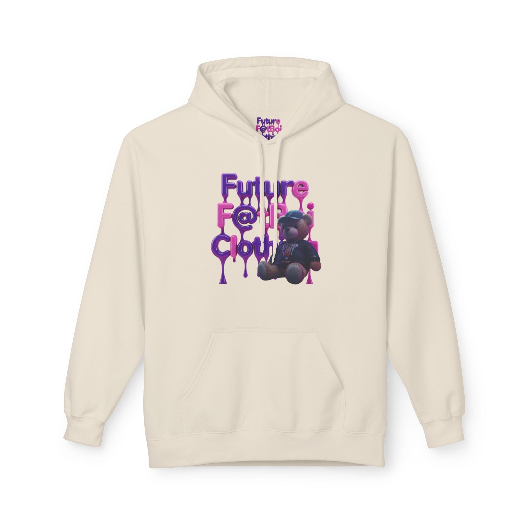 Future F@Boi Club Hoodie | Unisex Fleece Pullover | Cozy Streetwear | Gift for Bear Lovers, Trendy Fashion, Graphic Sweatshirt