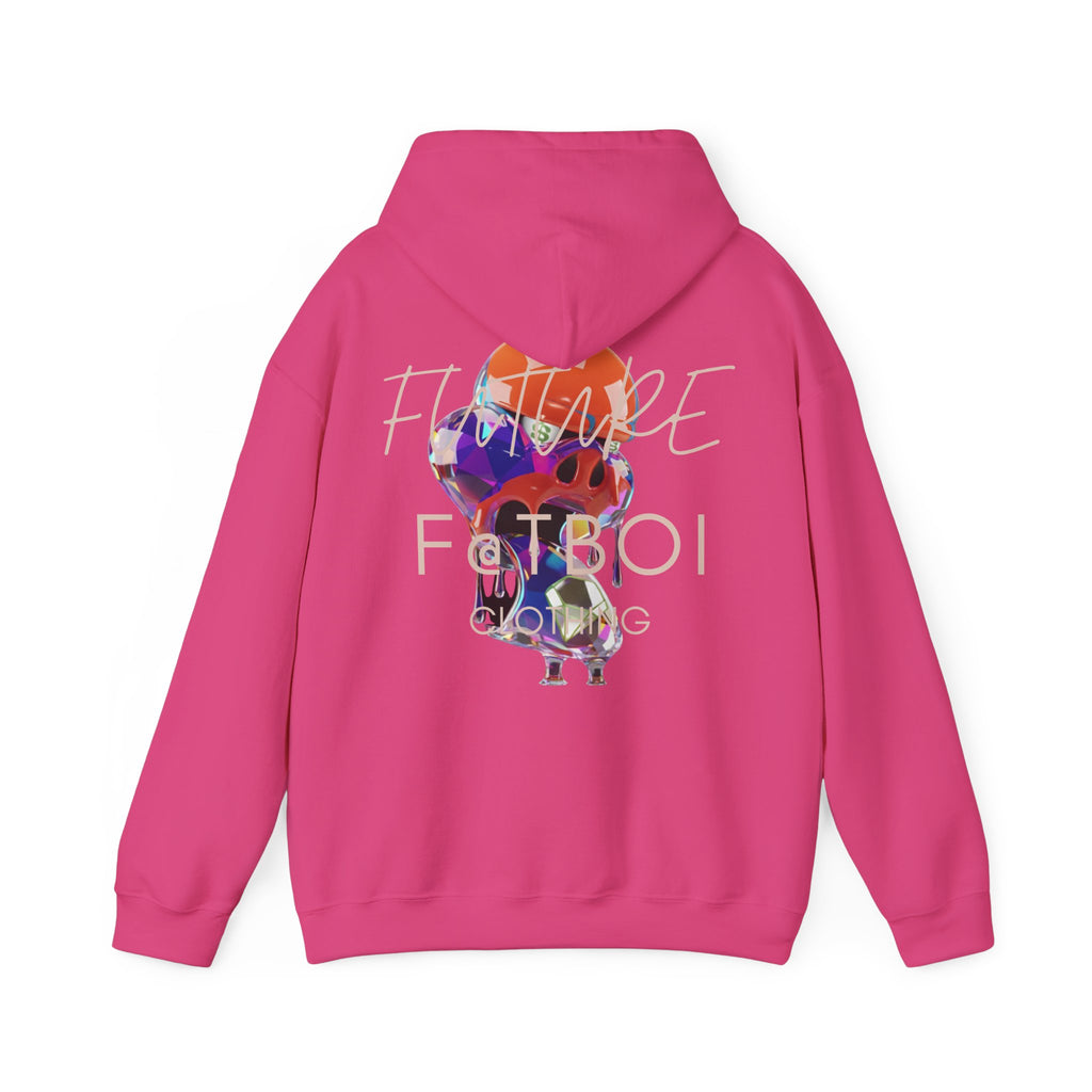FUTRE F@TBOI DIAMOND DRIP HOG - Vibe Hoodie, Unisex Heavy Blend Sweatshirt, Inspirational Gift, Trendy Layering Piece, Perfect for Holidays, Cozy Wear