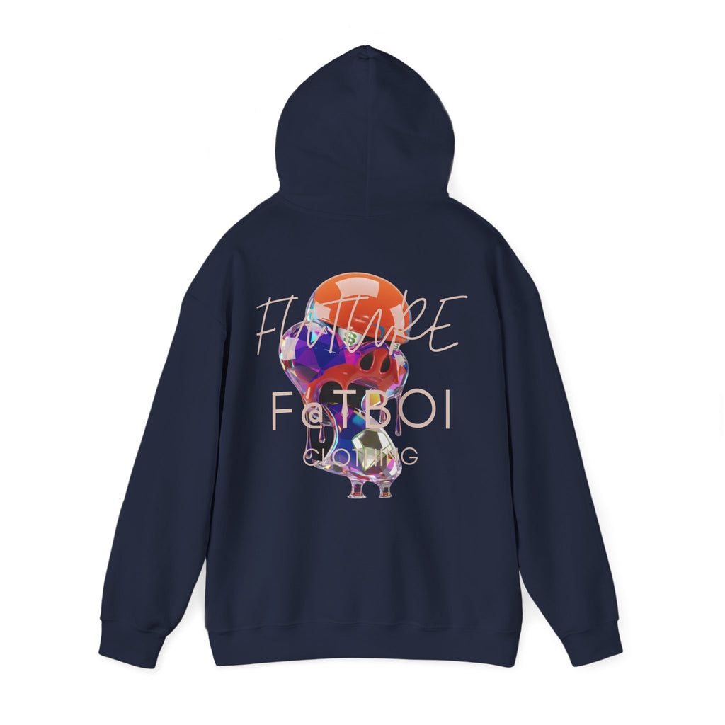 FUTRE F@TBOI DIAMOND DRIP HOG - Vibe Hoodie, Unisex Heavy Blend Sweatshirt, Inspirational Gift, Trendy Layering Piece, Perfect for Holidays, Cozy Wear