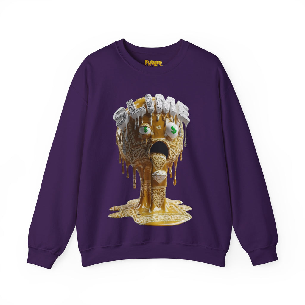 FUTURE F@TBOI SLIME Sweatshirt - Cozy Unisex Crewneck, Slime Design, Perfect for Gifts, Halloween Vibes, or Everyday Fun