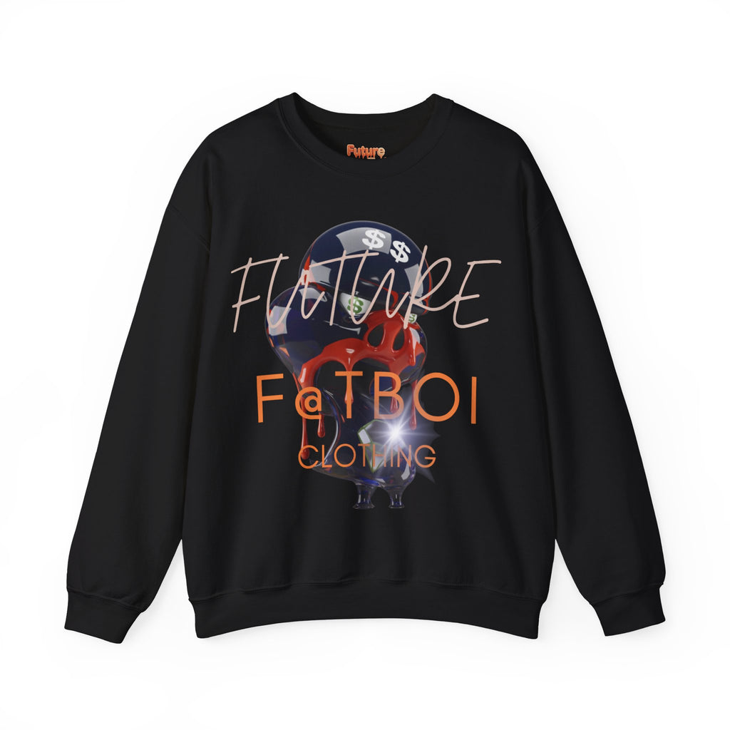 Future F@tboi Clothing Graphic Design Inspired Unisex Heavy Blend™ Crewneck Sweatshirt, Casual Wear, Streetwear, Gift for Him, Custom Sweatshirt, Fall Fashion