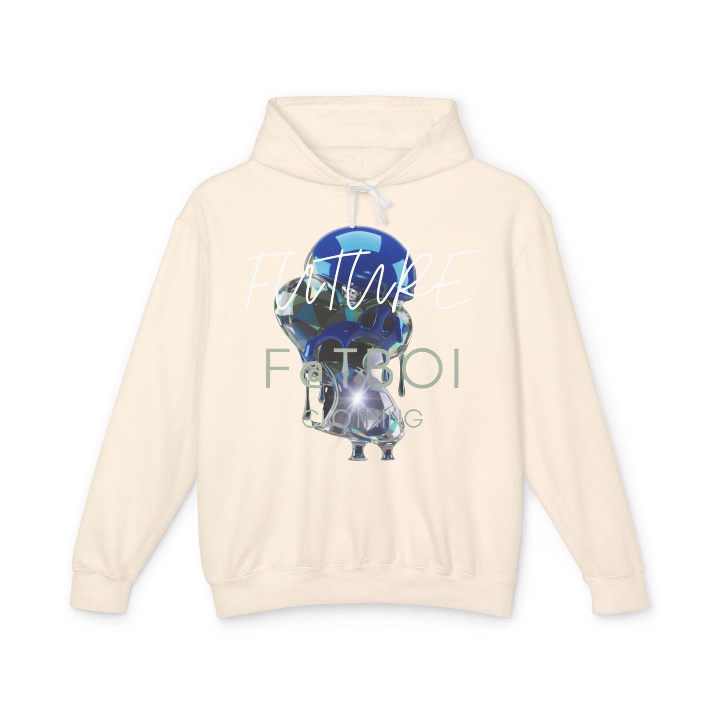 Future Fatboi Crystal Unisex Hoodie - Future of Fun Graphic Sweatshirt, Lightweight Casual Wear,  Gift for Travelers, Cozy [...]