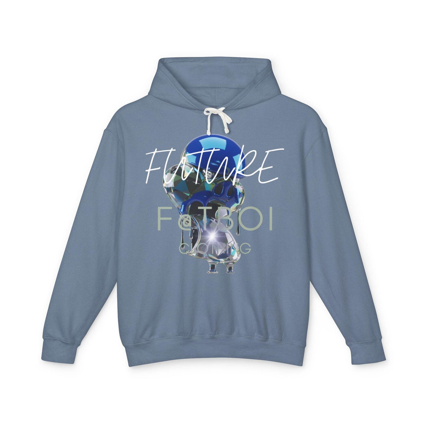 Future Fatboi Crystal Unisex Hoodie - Future of Fun Graphic Sweatshirt, Lightweight Casual Wear,  Gift for Travelers, Cozy [...]