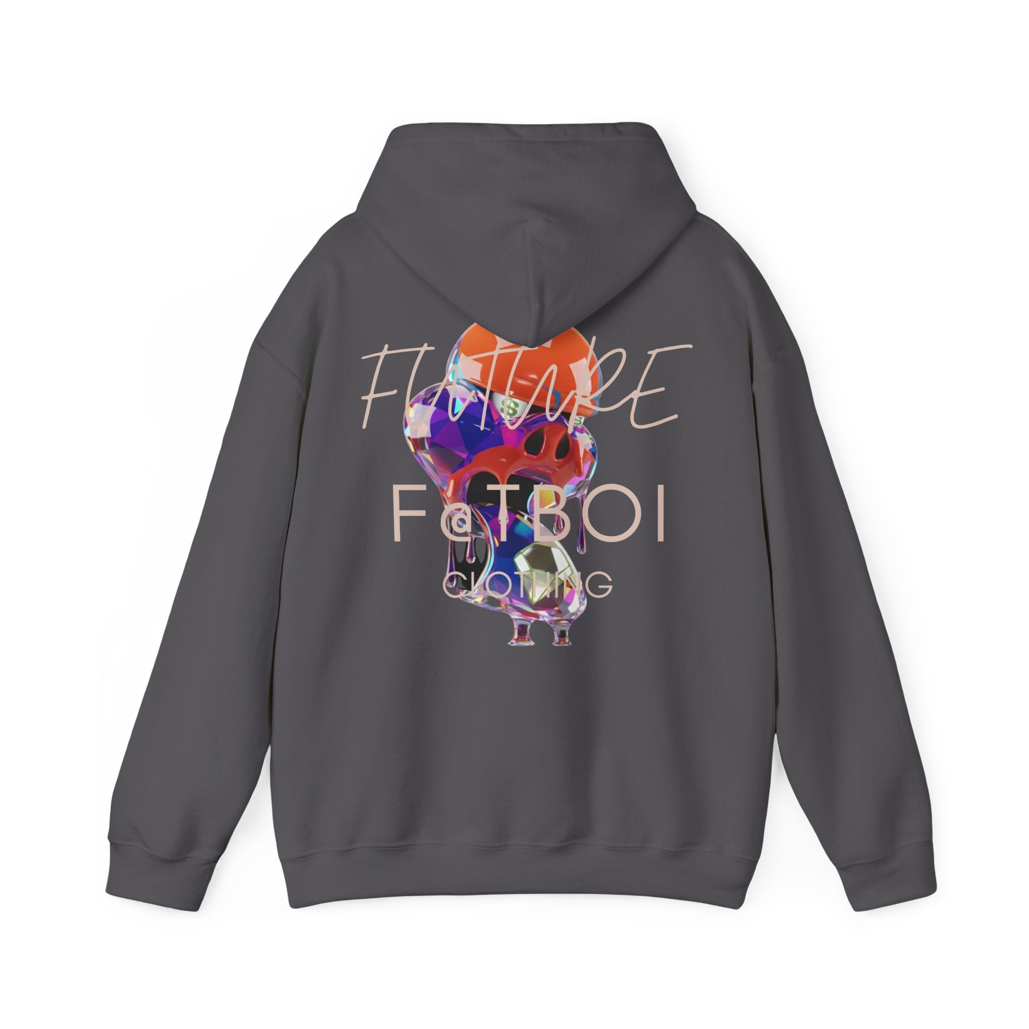 FUTRE F@TBOI DIAMOND DRIP HOG - Vibe Hoodie, Unisex Heavy Blend Sweatshirt, Inspirational Gift, Trendy Layering Piece, Perfect for Holidays, Cozy Wear