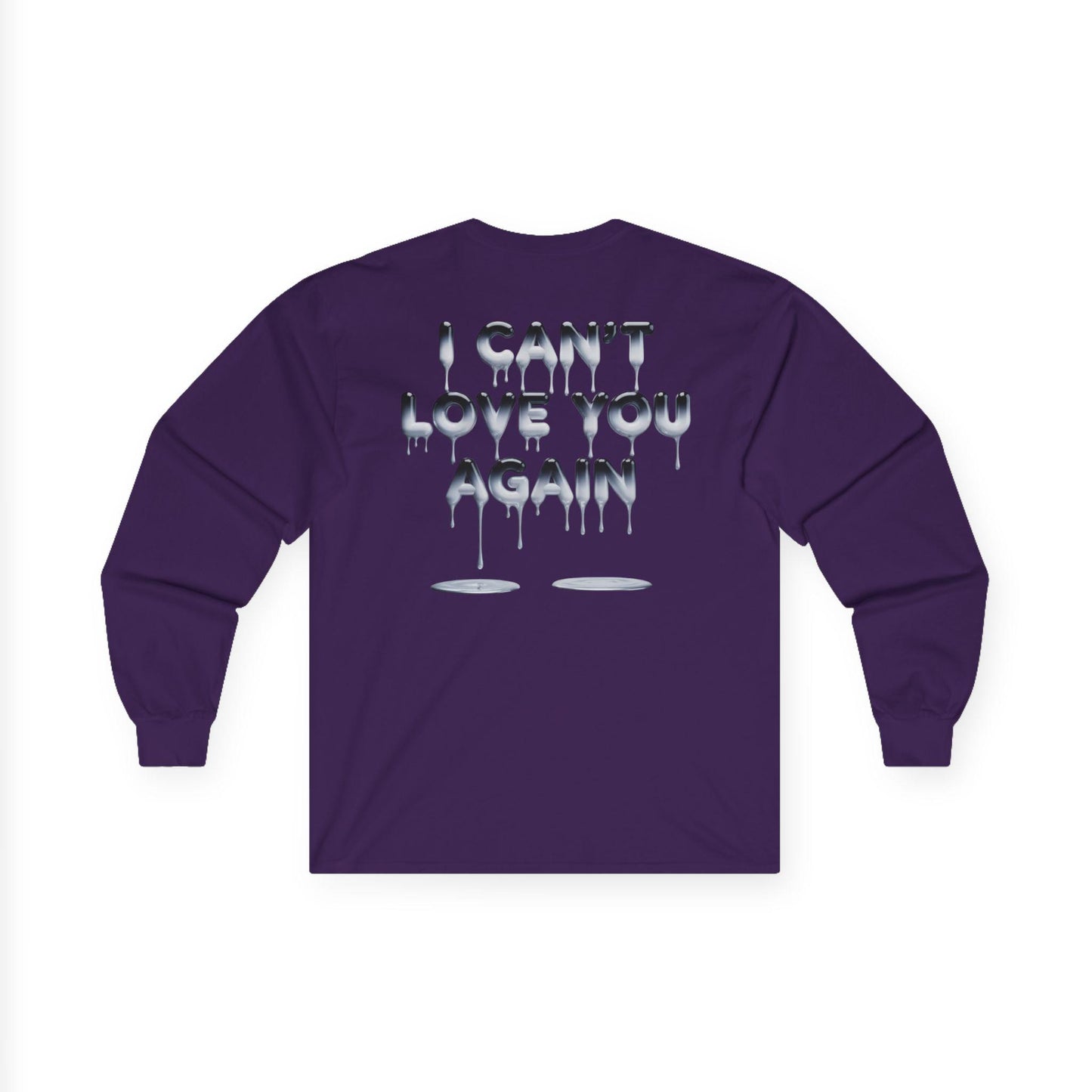 Please Don't Graphic Long Sleeve Tee, Music Lover Gift, Retro Vibe Shirt, Halloween Apparel, Casual Unisex Top