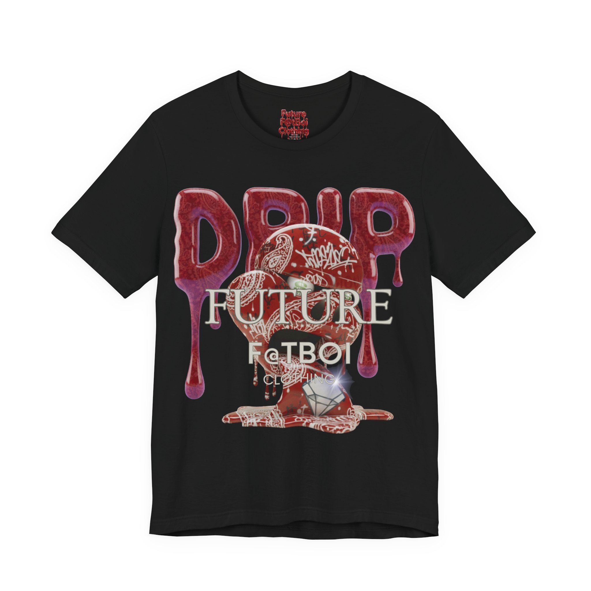 Future Fatboi Drip Unisex Tee, Trendy Streetwear, Graphic T-Shirt, Hip Hop Apparel, Casual Wear, Gift for Music Lovers