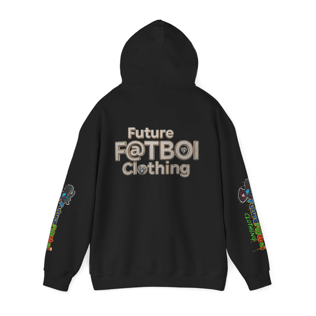 Future Fatboi Unisex Heavy Blend™ Hoodie - Cozy Streetwear, Graphic Sweatshirt, Gift for Him/Her, Casual Style, Trendy Look