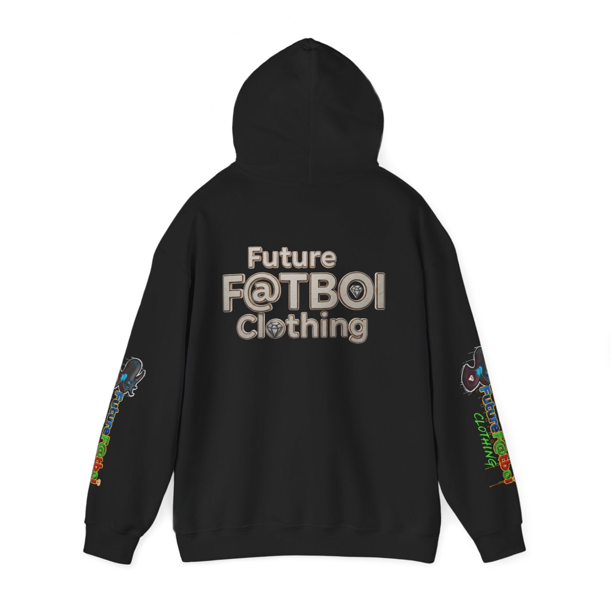 Future Fatboi Unisex Heavy Blend™ Hoodie - Cozy Streetwear, Graphic Sweatshirt, Gift for Him/Her, Casual Style, Trendy Look