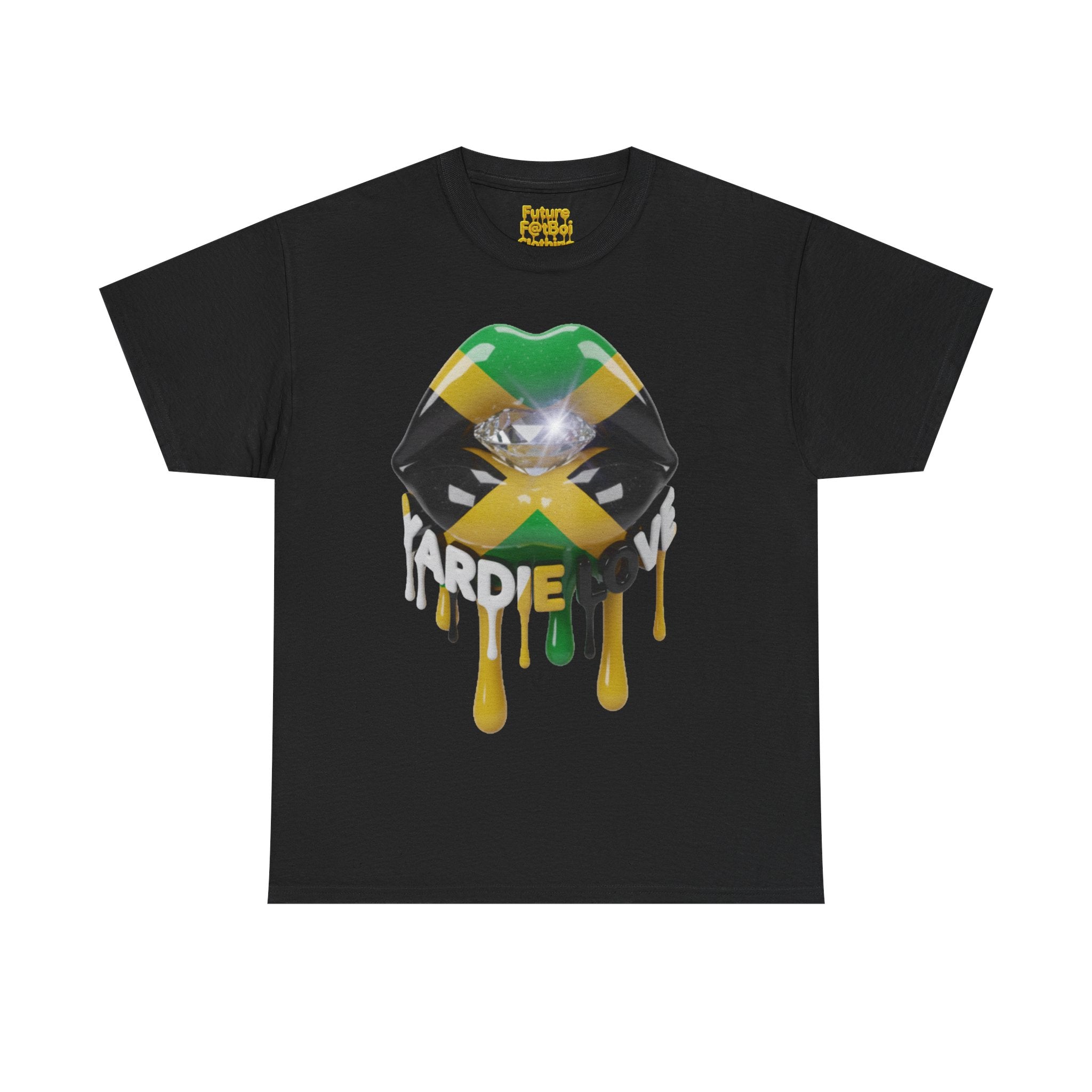 YARDIE LOVE - Jamaican Vibe - Unisex Heavy Cotton Tee, Perfect for Summer Festivals, Pride Events, Casual Outings, Gifts for Creatives, Beachwear, [...]