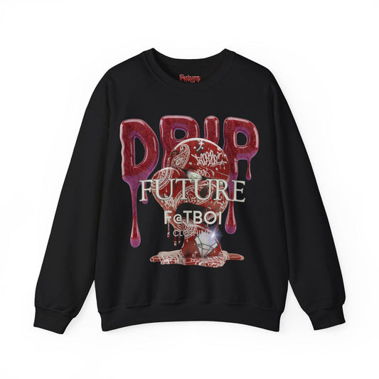 Future Fatboi Graphic Sweatshirt | Cozy Streetwear, Unique Gift, Casual Style, Unisex Crewneck, Trendy Apparel