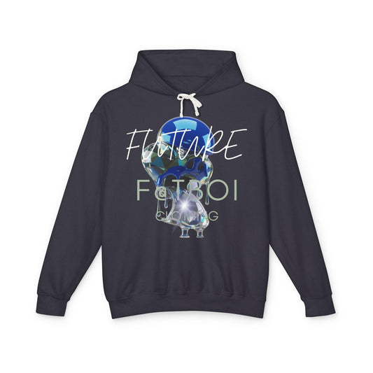 Future Fatboi Crystal Unisex Hoodie - Future of Fun Graphic Sweatshirt, Lightweight Casual Wear,  Gift for Travelers, Cozy [...]