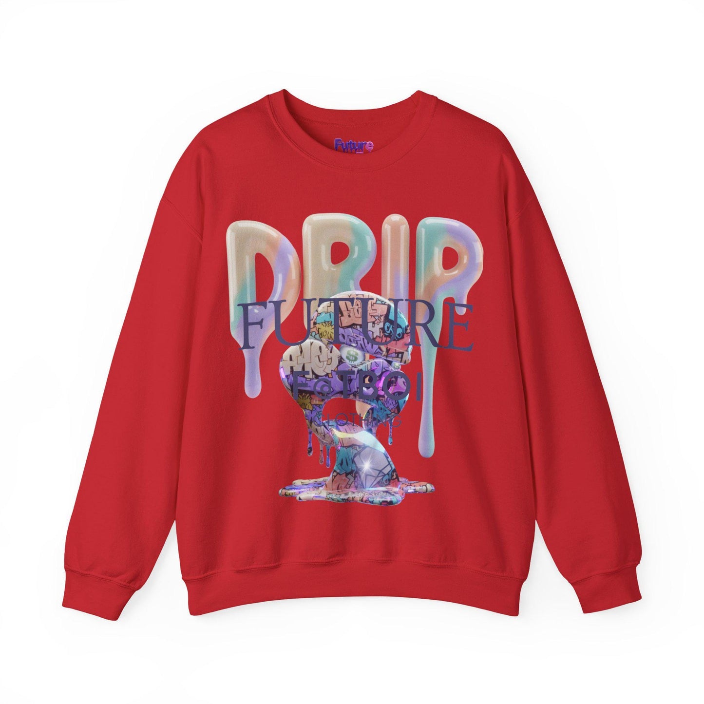 Future Fatboi Clothing  Drip - Unisex Heavy Blend™ Crewneck Sweatshirt