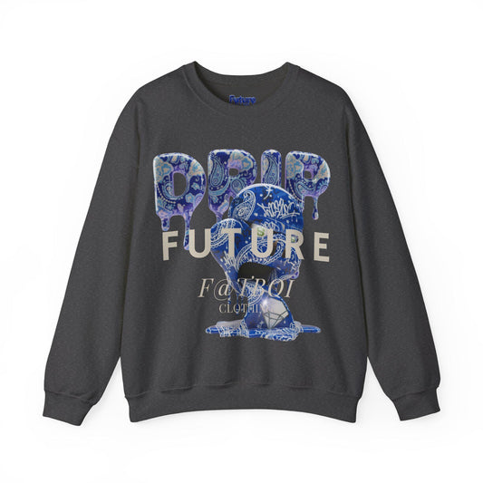 Future Fatboi Clothing Drip  - Sweatshirt | Unisex Heavy Blend Crewneck | Casual Streetwear | Gift for Music Lovers | Trendy Everyday Wear
