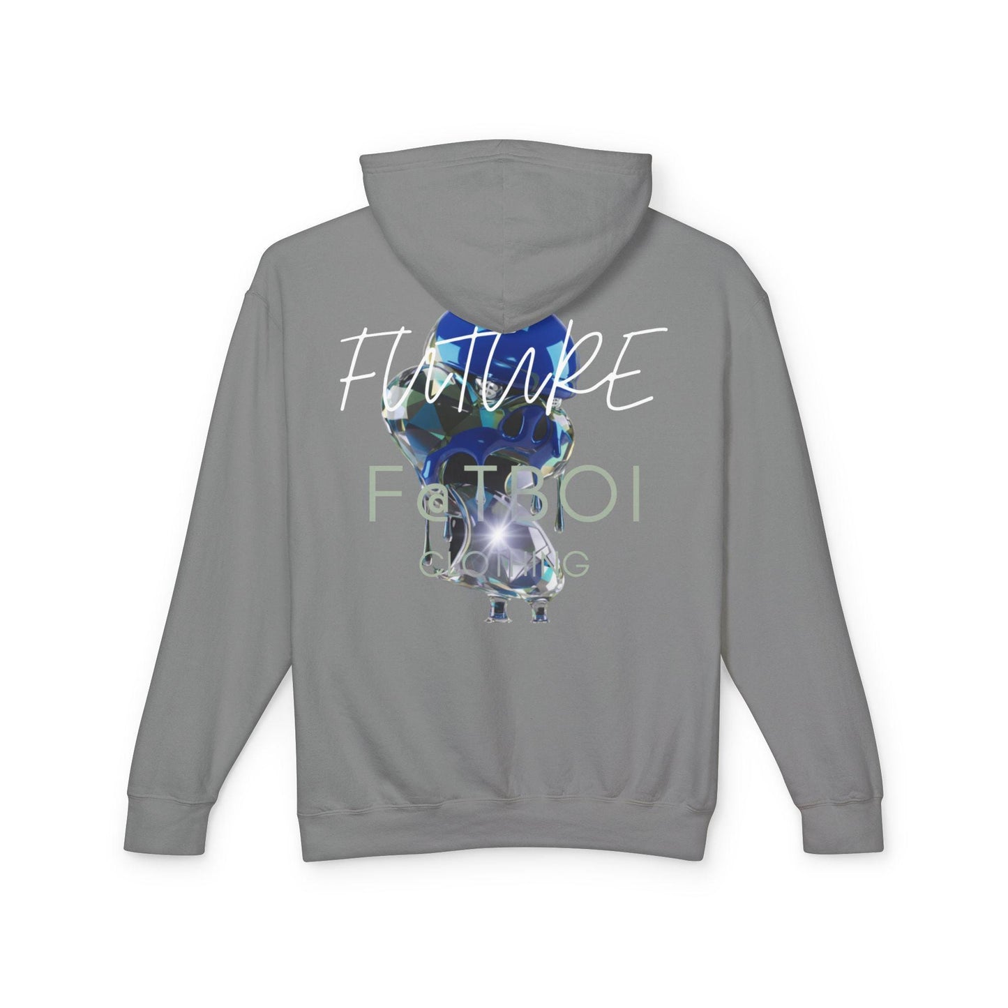 Future Fatboi Crystal Unisex Hoodie - Future of Fun Graphic Sweatshirt, Lightweight Casual Wear,  Gift for Travelers, Cozy [...]